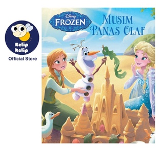 หนังสือนิทาน Disney Frozen Olaf Malay แฟชั่นฤดูร้อน สําหรับ Kanak