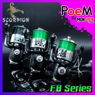 รอกสปินนิ่ง สกอเปี้ยน SCORPION FIRE BALL FB3000/4000/5000/6000 (เวลาหมุนมีไฟ)