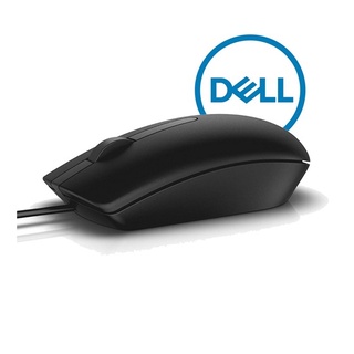 ของแท้ รับประกันศูนย์ไทย 1 ปี / DELL MOUSE เม้าส์ USB MS116 - BLACK / Logitech B100 Optical USB Mouse (เมาส์)