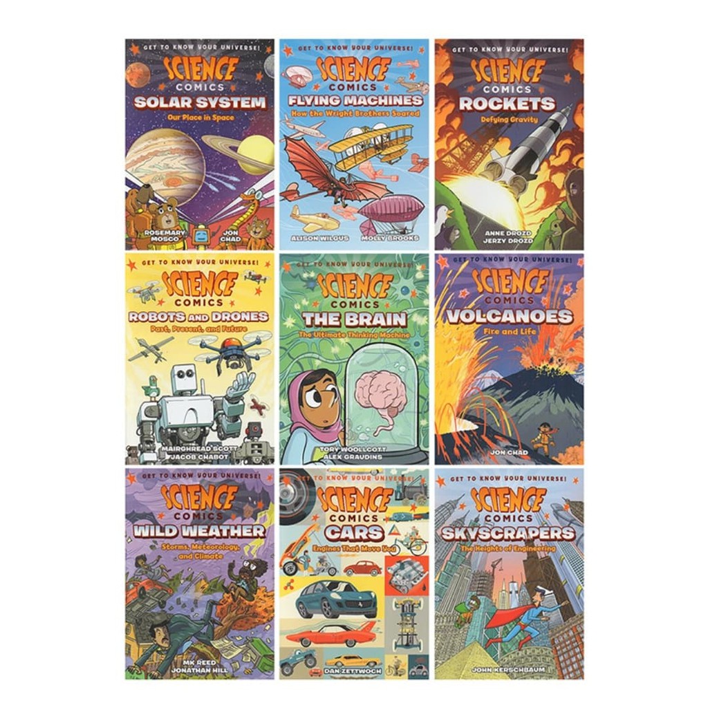 แนะนำ!! Science Comics Full Color หนังสือเด็ก การ์ตูนคอมมิค ภาษาอังกฤษ  แนววิทยาศาสตร์ พร้อมส่ง - Papabearshop - Thaipick