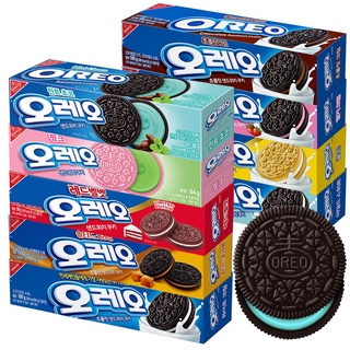 พร้อมส่ง 오레오 คุกกี้โอริโอ้สอดใส้ครีม OREO Cookie 100g