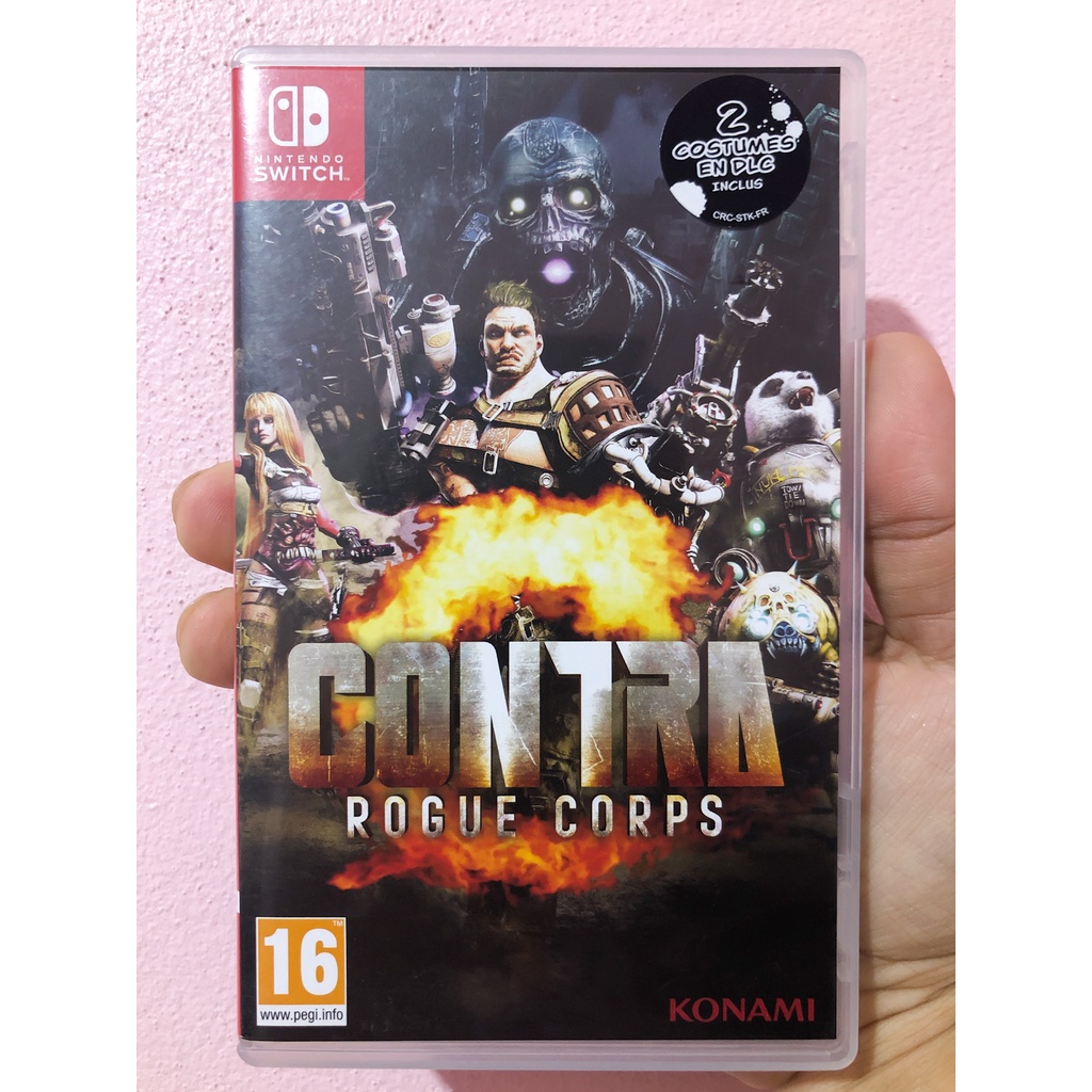 แผ่นเกมส์ Nintendo Switch : Contra Rogue Corps (มือ2) (มือสอง)