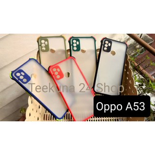 เคส Oppo A53 ซิลิโคน+กันกล้องกันมุม/กันกล้องอย่างเดียว