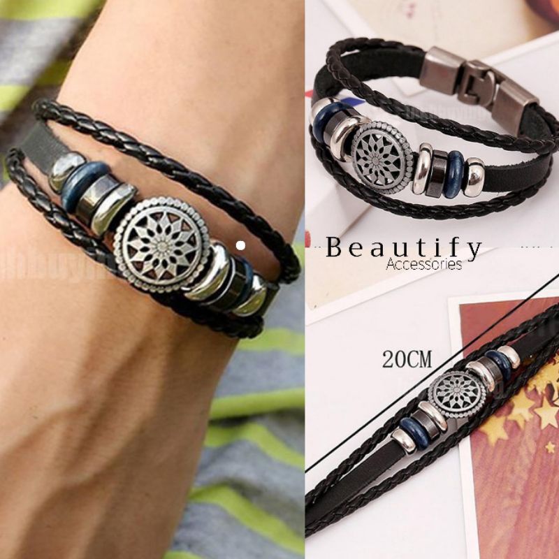 𝓑𝓮𝓪𝓾𝓽𝓲𝓯𝔂 ข้อมือสไตล์โบฮีเมียนใส่ได้ทั้งชายหญิง