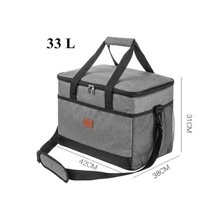 กระเป๋าเก็บอุณหภูมิ ร้อน/เย็น 15L/25L/33L กระเป๋าเก็บความเย็น สำหรับปิคนิค เก็บอาหาร เครื่องดื่ม นมแม่ และอื่นๆ