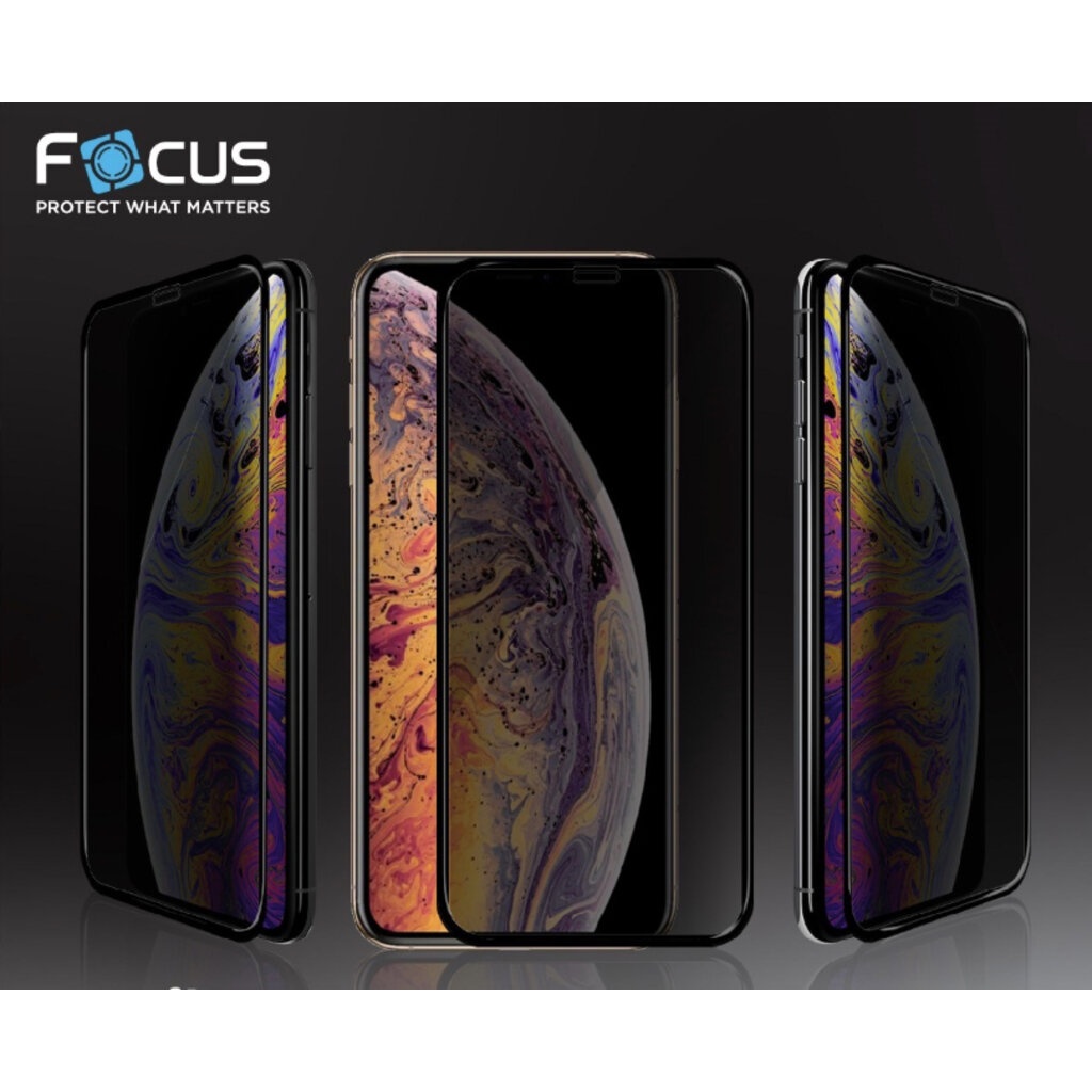Focus ฟิล์มกระจก กันคนมอง ใส ด้าน เต็มจอ Privacy ใช้สำหรับ iPhone 17 Pro Max Air 16 Plus 15 14 13 12 11 ใบกำกับภาษี - รูปที่ 4