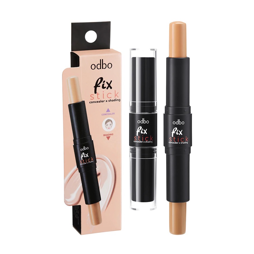 (OD450) โอดีบีโอ ฟิกซ์ สติ๊ก คอนซีลเลอร์ เอ็กซ์ เฉดดิ้ง ODBO FIX STICK CONCEALER
