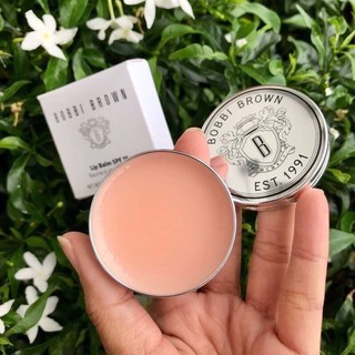 ส่งฟรี Bobbi brown LIP BALM SPF 15 ขนาด 15g  ลิปบาล์ม AUG01