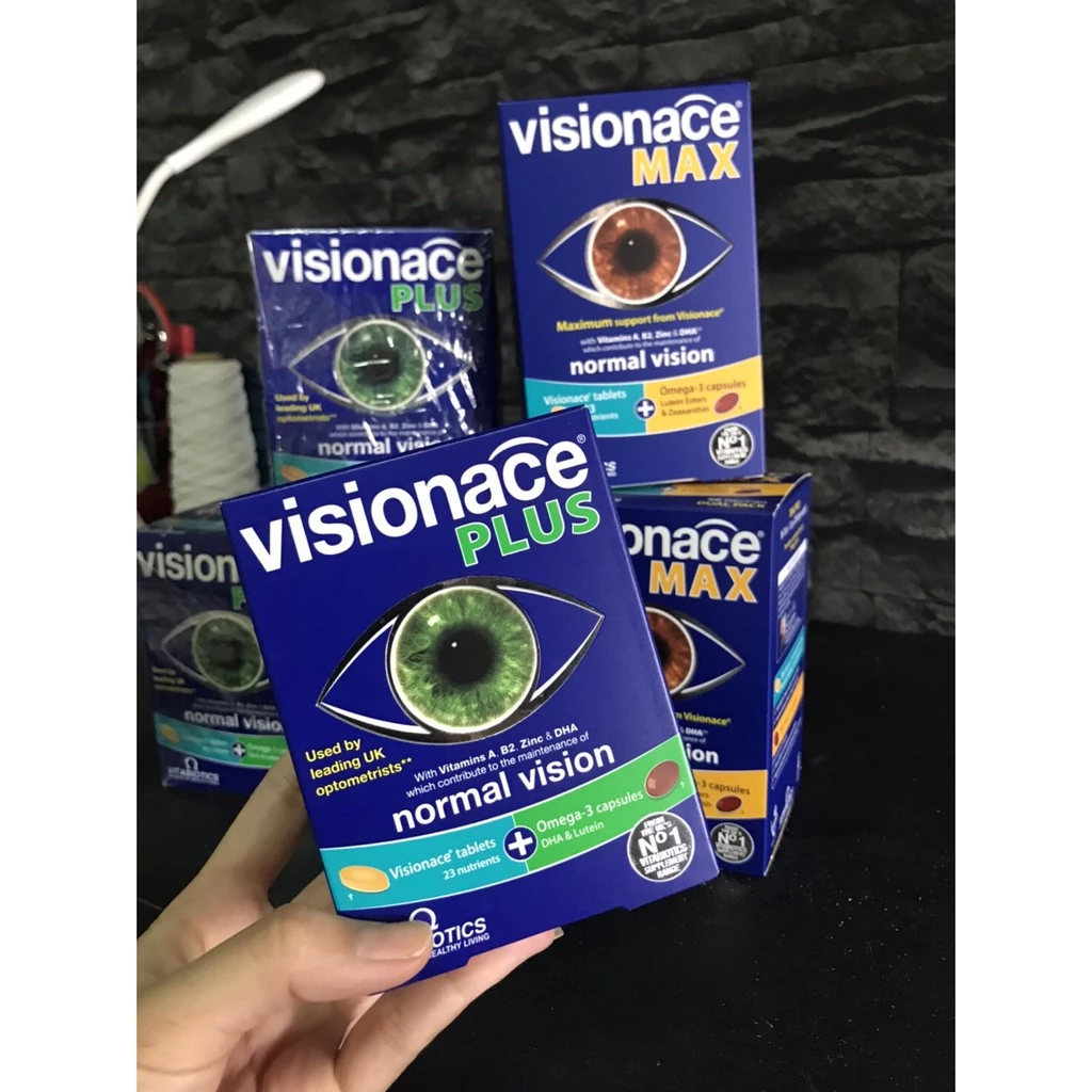 [พร้อมส่ง] Visionace Plus วิตามินบำรุงสายตา UK นำเข้า thumbnail 5
