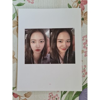 [แท้/แบ่งขาย/4 หน้า 100] หน้าโฟโต้บุ๊ค เยริ Yeri Red Velvet Selfie Book Photo Book