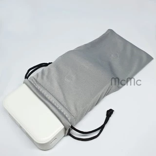 ถุงผ้าใส่แว่น ถุงผ้า ถุงไมโครไฟเบอร์ microfiber ใส่ powerbank แบตสำรอง ของเบ็ดเตล็ด