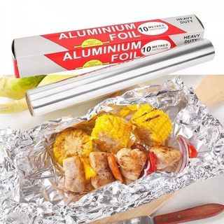 ฟอยล์อลูมิเนียมสำหรับห่ออาหาร Aluminium Foil ฟอยล์ ขนาด 30cm.x10m.