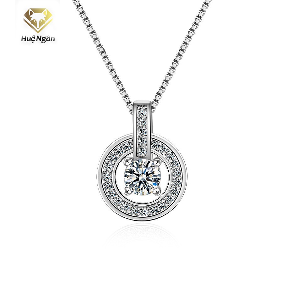 สร้อยคอเงินอิตาลี 925 Hue Ngan - Moon PP1570