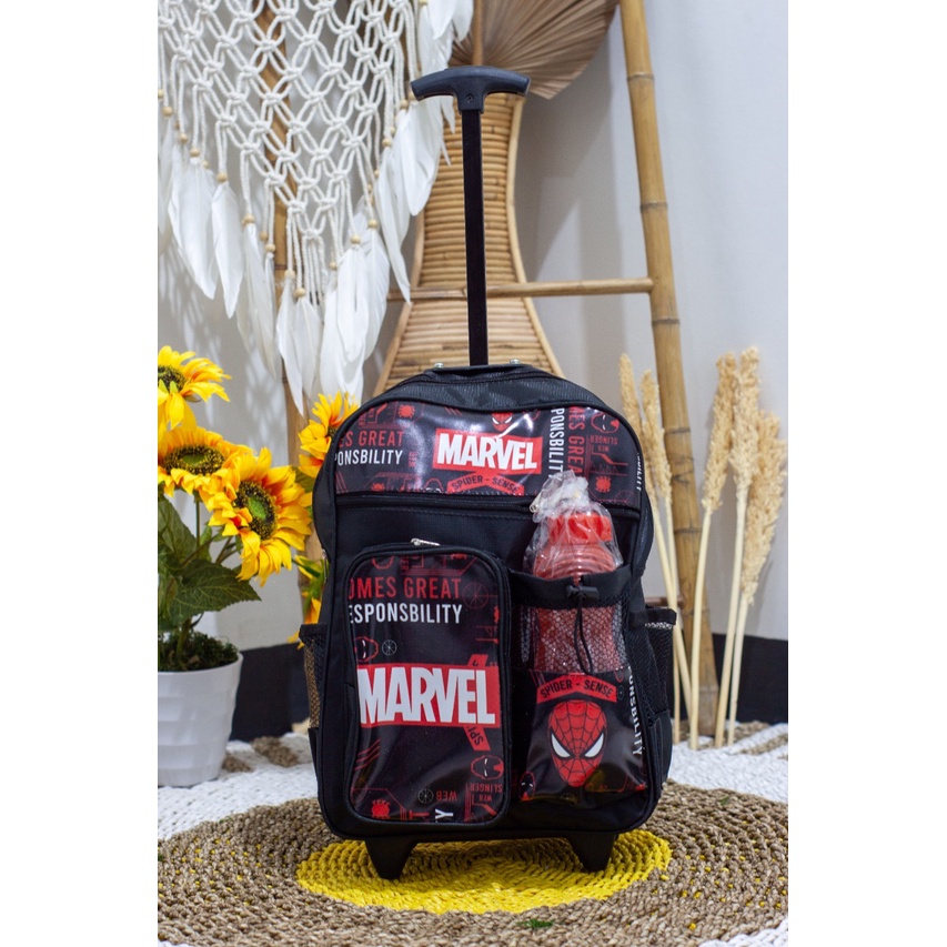 Character Trolley Bag / Unisex Children's Trolley Bag / Children's Trolley School Bag