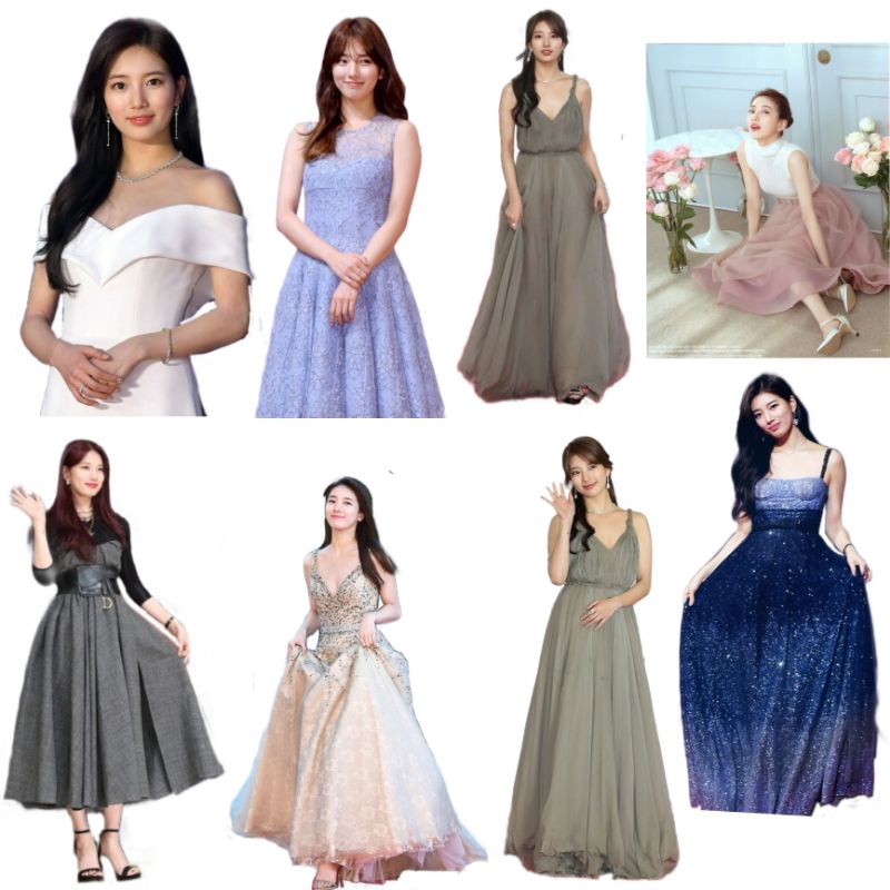 สติ๊กเกอร์ bae su ji bae suzy suzy Miss A Dress up ละครเกาหลี diy ความงาม สติ๊กเกอร์กันน้ํา แล็ปท็อป