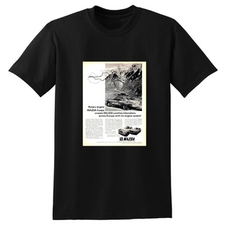 tshirtเสื้อยืดคอกลมฤดูร้อนเสื้อยืด ลาย 1972 Mazda Capella Rotary &amp; Rx3Sto4XL