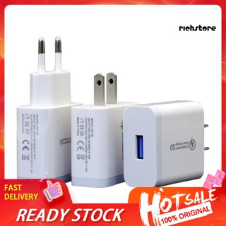 Cd_ 5V 3 . 5 A Qc3 . 0 Single Usb อะแดปเตอร์ชาร์จสําหรับโทรศัพท์มือถือแท็บเล็ต