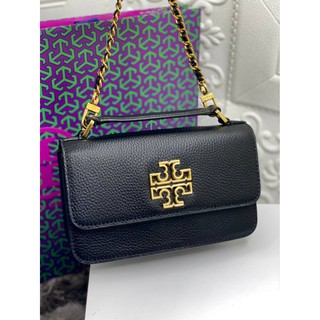 Tory Burch Grade vip Size 19 cm  Free ถุงกระดาษ ใบเสร็จ