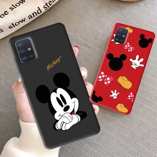 Samsung Galaxy A50S A30S A10S A20S A01 A51 A10 A70S A80 A11 A71 เคสโทรศัพท์มือถือลายมิกกี้เมาส์สําหรับ