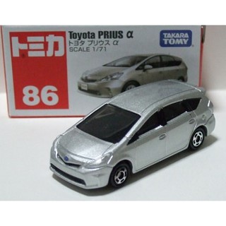 รถเหล็ก โมเดลรถ Tomica No.86 Toyata Prius a