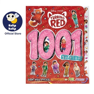 หนังสือกิจกรรม สติกเกอร์ Disney Pixar Turning Red 1001 สําหรับเด็ก