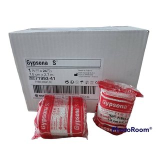 Gypsona เฝือก3" (7.5 ซม. X 2.7 ม.) (2 Dozens/Box)