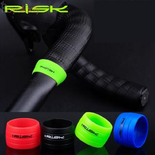 Tape Fixing ring Silica gel Bike Bicycle Fixie Bend Supply Parts RISK Handlebar Sleeve Lightweight Elastic Replacement