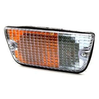 ไฟหรี่กันชนหน้า+หลอด ข้างขวา Rh เลนส์สีส้ม สำหรับ Datsun 620 Pickup J15 789 ปี 1972-19795