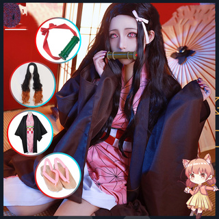 [Fantasy Dragon Store] anime cosplay demon Demon Slayer kimetsu no yaiba cosplay Kamado Nezuko shinobu kochou kanao wome