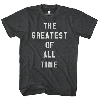 เสื้อยืดผ้าฝ้ายพิมพ์ลายแฟชั่น เสื้อยืด พิมพ์ลาย Muhammad Ali The Greatest of All Time สําหรับผู้ชาย