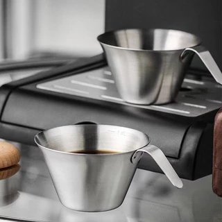 TIMECAFE 100ML ถ้วยช็อตเอสเพรสโซ่ ช็อตกาแฟ Measuring Cup Stainless Steel