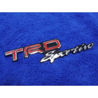 B.S.D โลโก้ตัวหนังสือ TRD sportivo 17×4.5 cm 1ชิ้น