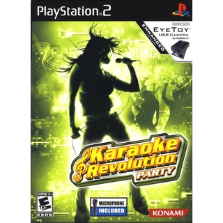 Karaoke Revolution Party (USA) PS2 แผ่นเกมps2 แผ่นไรท์ เกมเพทู