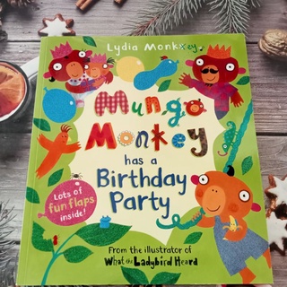 หนังสือใหม่ ปกอ่อน Mungo Monkey has a Birthday Party