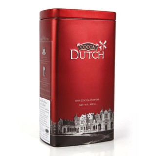 DUTCH 100% Cocoa Powder ดัชท์ โกโก้ผง 100% สำเร็จรูปชนิดผง 180g.