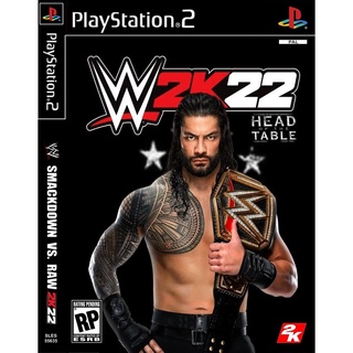 แผ่นเกมส์ WWE 2K22 PS2 Playstation2 คุณภาพสูง ราคาถูก