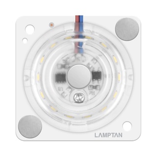 Therichbuyer  แผงไฟเพดานกลมLED 12วัตต์ Daylight LAMPTAN รุ่น MINI MODULE