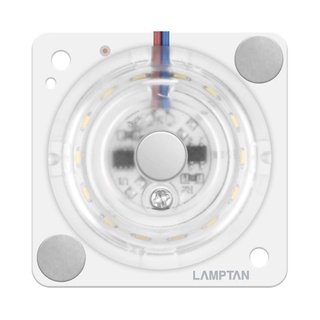 Therichbuyer  แผงไฟเพดานกลมLED 12วัตต์ Daylight LAMPTAN รุ่น MINI MODULE