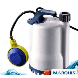ปั๊มแช่ไดไว่1" Marquis มีลูกลอย250w  รายละเอียดตามภาพ2 บอดี้ไฟเบอร์สะดวกง่าย