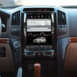 Tesla อุปกรณ์เสริม12.1&amp;quot; Tesla Screen Head Unit For Toyota Land Cruiser 200 LC200 2008 Android Radio GS Navigation C