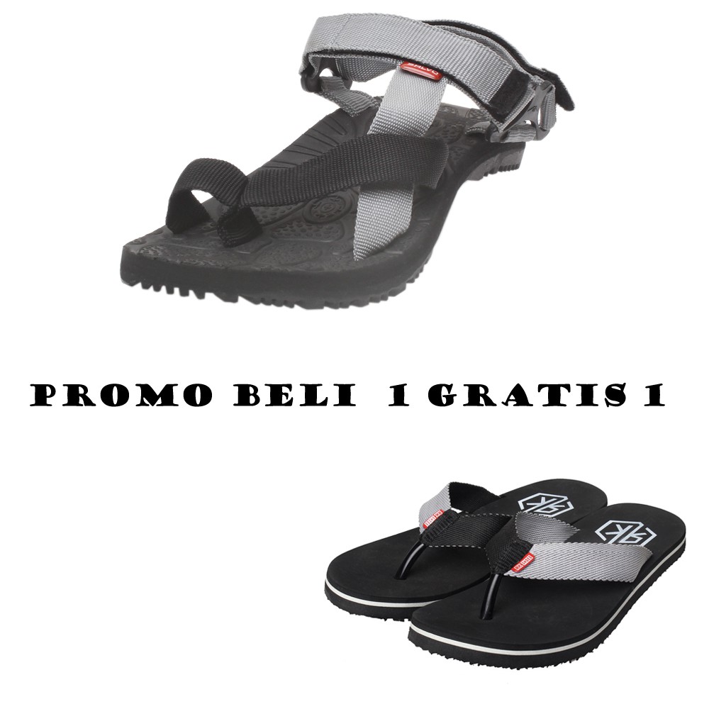 SG02 Mountain Sandals ฟรีรองเท้าแตะ SM