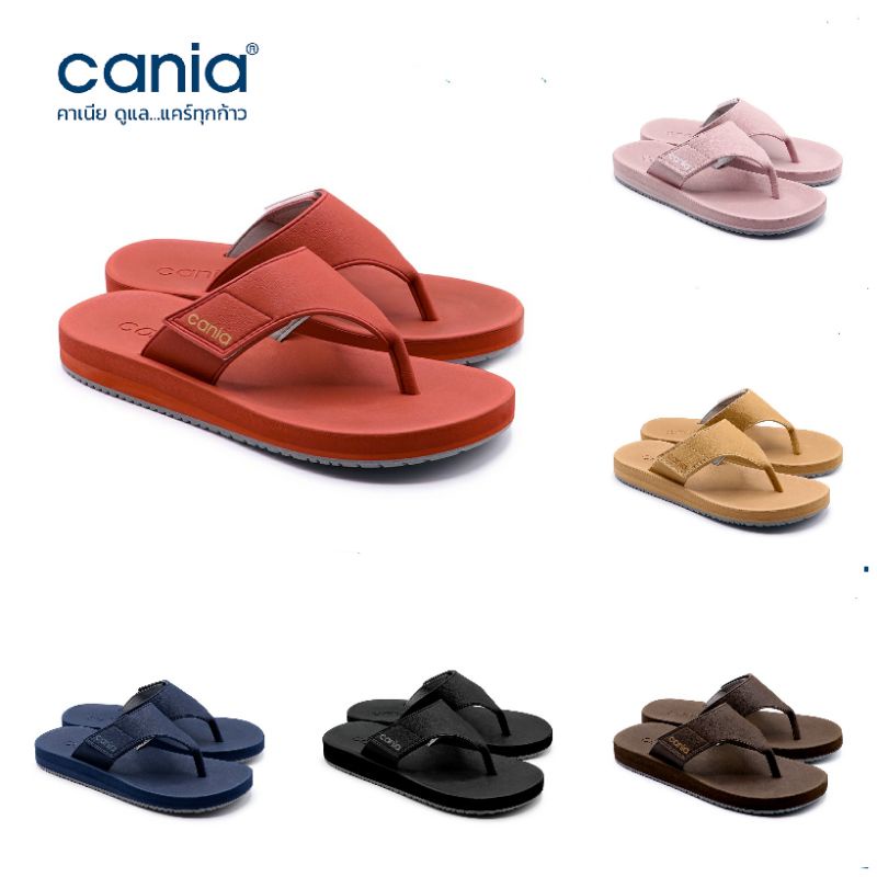 CANIA คาเนียแท้ รองเท้าแตะหนีบหญิง CW11396 Size 36-39