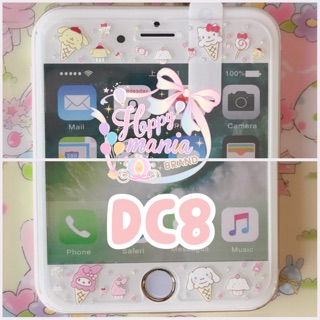 [IP5/SE/6/7/8/6+] ฟิล์มกระจกใส Sanrio DC8