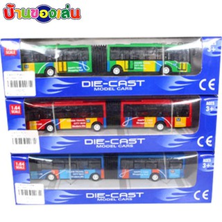 MKTOY รถ โมเดล โมเดลรถ รถบัส DIE CAST MODEL CAR รถบัส2ตอน 632-32