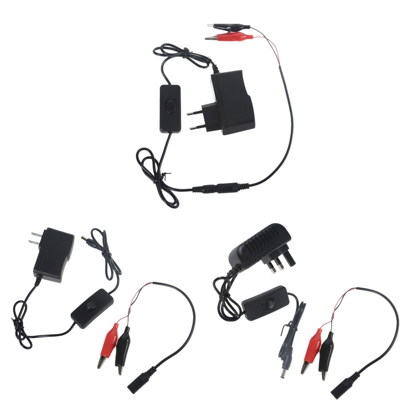 WU 5 5x2 5 มม.1 5V 1A อะแดปเตอร์ไฟ 3A 2A CD ขนาดกําจัด