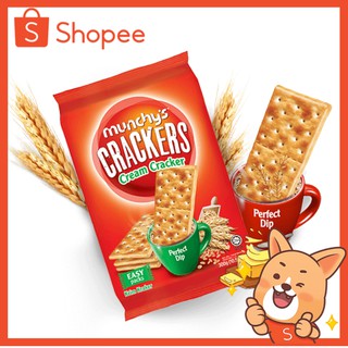 Munchys Crackers Cream Cracker แคร็กเกอร์ 300 กรัม