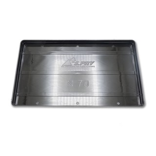 ถาดรองแบตเตอรี่ N70 Size:L 31x17 สำหรับ ทุกรุ่น ทุกยี่ห้อ Universal  ปี 1990 - 2019
