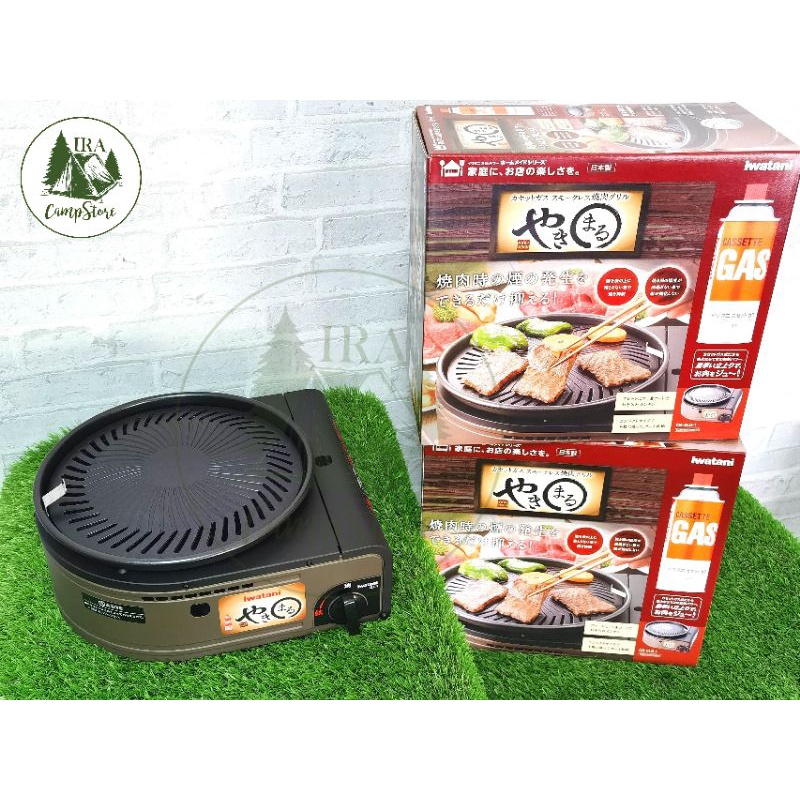 เตาปิ้งย่าง เตาย่างไร้ควัน Iwatani Smokeless Yakiniku (CB-SLG-1)
