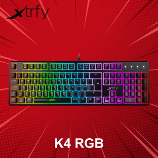 คีย์บอร์ด Xtrfy รุ่น K4 RGB (ภาษาไทย) ประกันศูนย์ 1 ปี