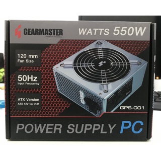 GEARMATER POWER SUPPLY 550W GPS-001  BIG FAN 12CM